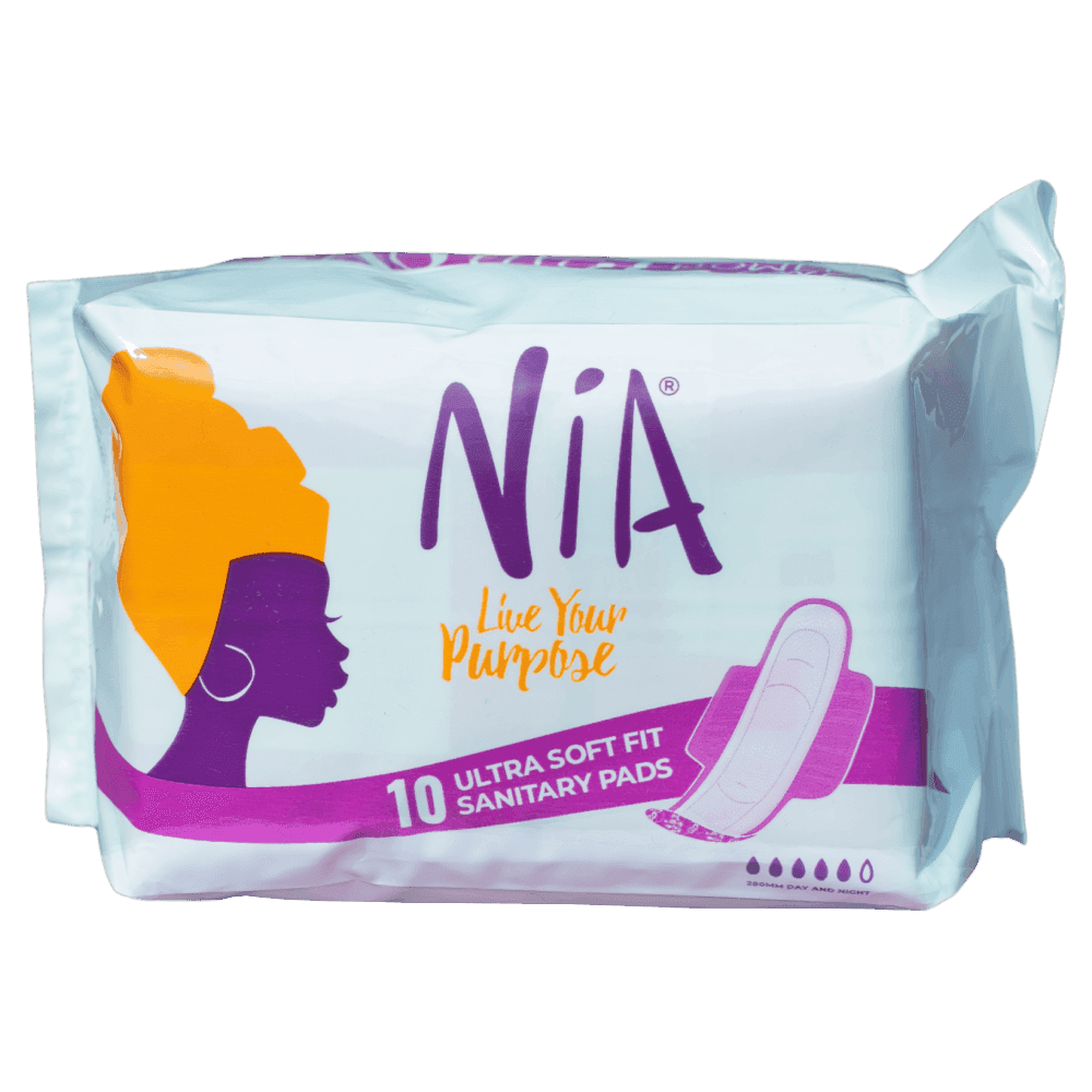Nia Ultra Soft Fit Sanitary Pads 10-pack