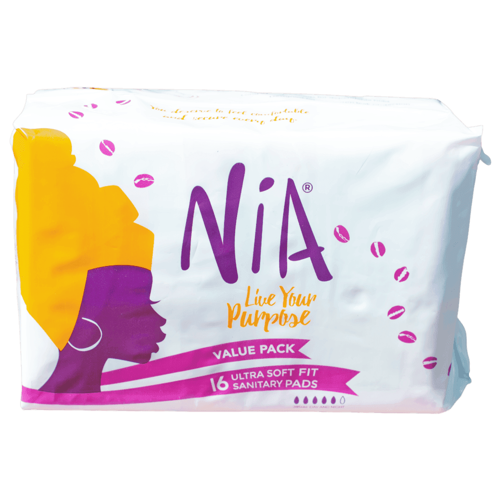 Nia Ultra Soft Fit Sanitary Pads 16-pack