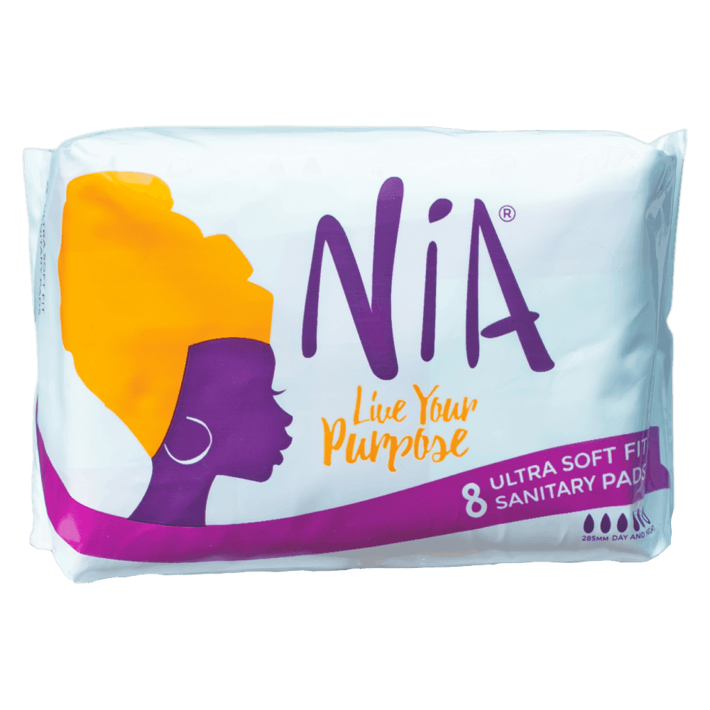 Nia Ultra Soft Fit Sanitary Pads 8-pack